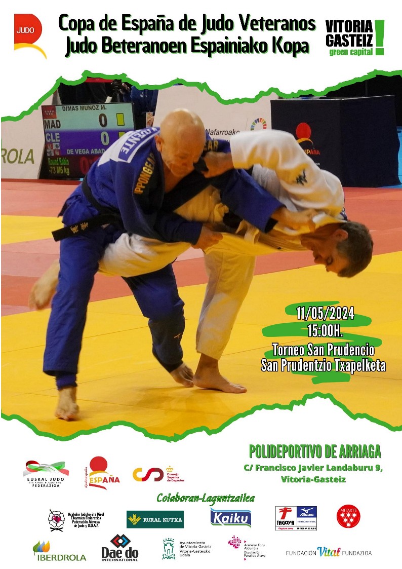 RESULTADOS COPA DE ESPA&Ntilde;A DE JUDO VETERANOS VITORIA.11-05-24
